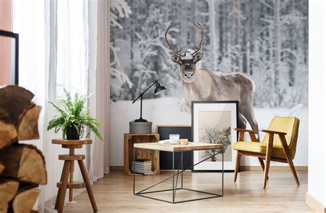 Scandinavian relax • Wall Murals - Nature - Scandinavian - Living room • Pixers® • We live to ...