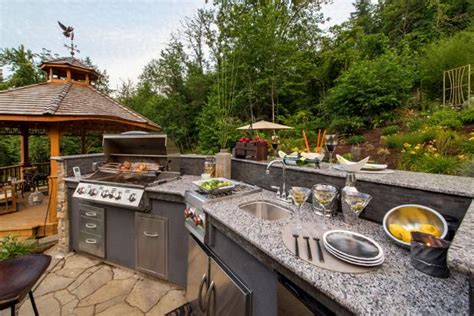 What's the Best Material for Outdoor Kitchen Countertops | HGTV