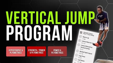 Vertical Jump Training Program | Jump HIGHER with SCIENCE - YouTube