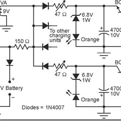 Simple alkaline battery charger schematic circuit - Simple Schematic Collection | Alkaline ...