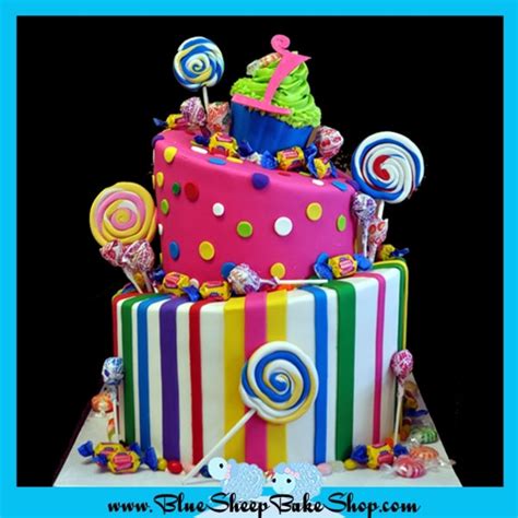 Candy Land Birthday Cake - CakeCentral.com