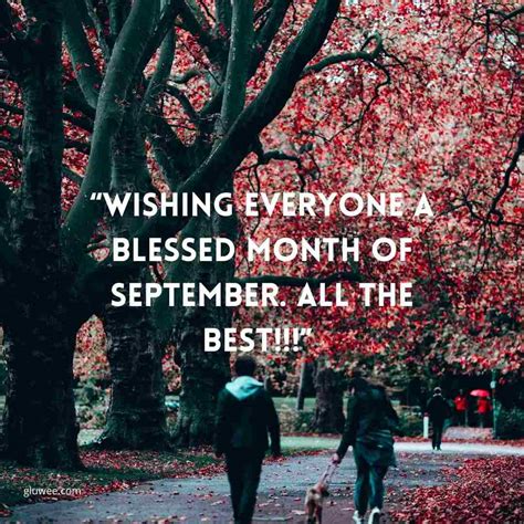 100 September Quotes, Messages, and Wishes - Gluwee