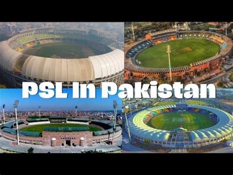 Psl stadiums 🏟 (Current and future) - YouTube