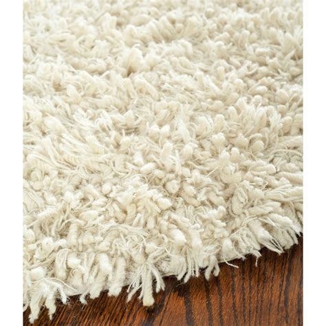 Shag Ivory Area Rug | Wayfair