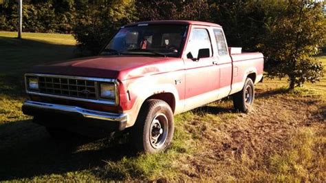 Sell used 1988 Ford Ranger Custom Extended Cab 4X4 Pickup 2-Door 2.9L ...