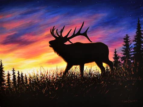 Bugling Elk Limited Edition Print - "Awakening" #art #artprint # ...