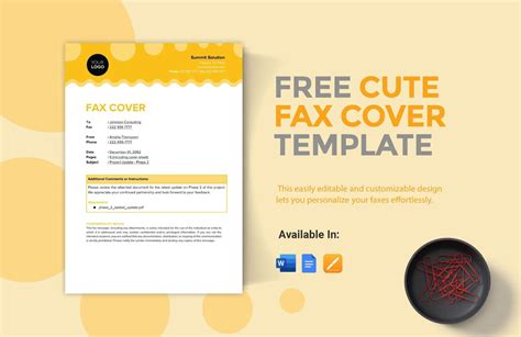 Fax Cover Template in Google Docs - FREE Download | Template.net