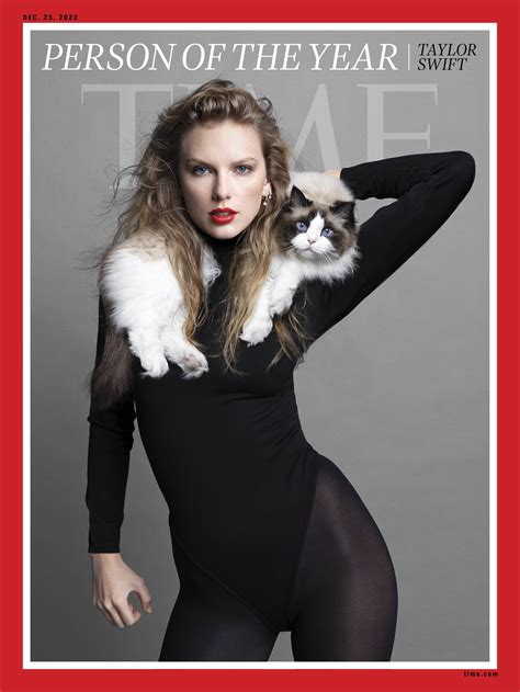 Taylor Swift's cat Benjamin Button lands first magazine cover for Time's Person of the Year