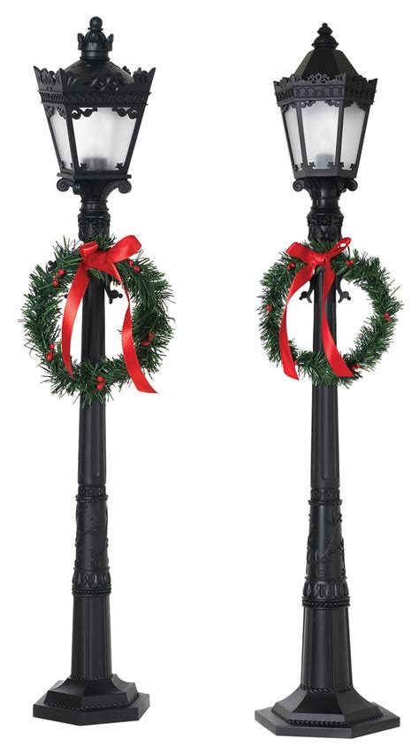 Gerson 26-Inch Indoor Holiday Lamp Posts (Set of 2) - Walmart.com - Walmart.com