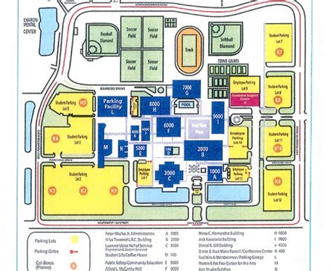 Miami Dade Kendall Campus Map