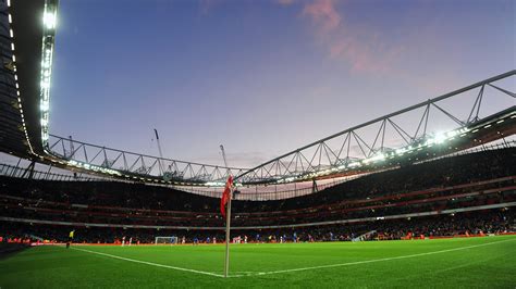 Emirates Stadium Arsenal Soccer Team Champions Wallpaper