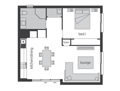 Granny Flat Designs Floor Plans - floorplans.click