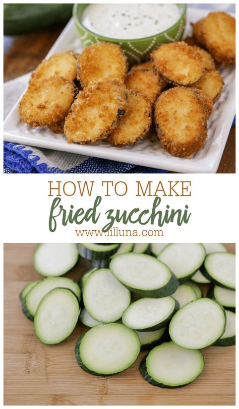 Fried Zucchini Recipe | Lil' Luna