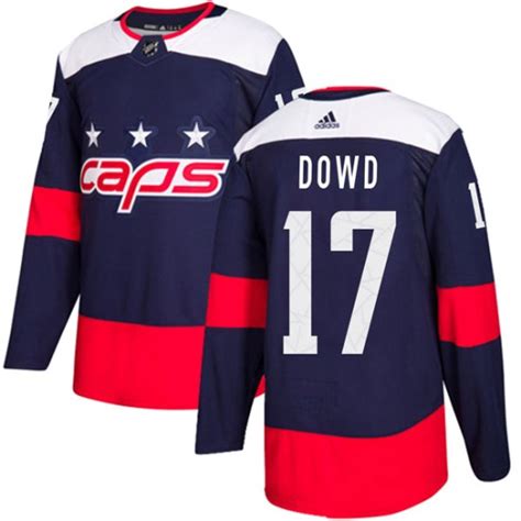 Nic Dowd Washington Capitals Adidas Youth Authentic 2018 Stadium Series Jersey - Navy Blue