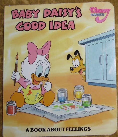 Vintage Disney Babies Book Baby Daisy's Good Idea by thebookcase