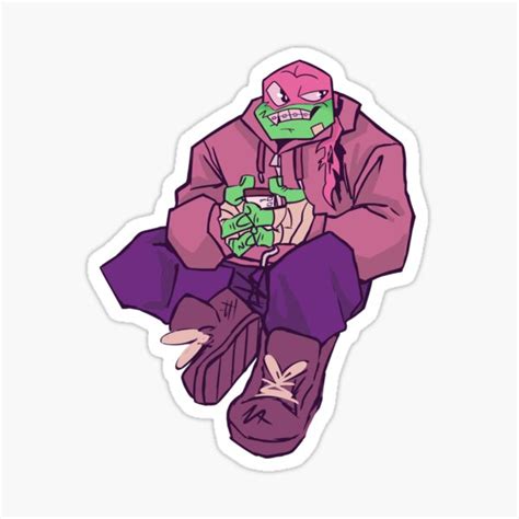 "ROTTMNT Raph" Sticker by DinaLani | Redbubble