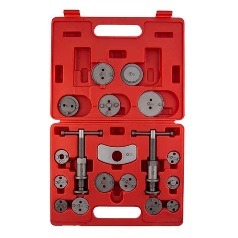 SUNEX TOOLS Master Disc Brake Caliper Tool Set w Wind Back Kit ...