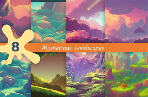 Mysterious Landscape Graphic by Adithye's · Creative Fabrica