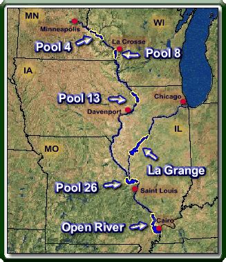 Pool 4 Mississippi River Map