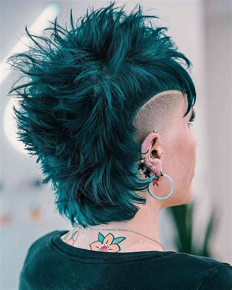 Punk Mohawk Hairstyles For Women