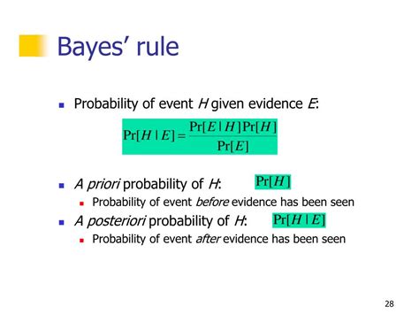 PPT - Bayesian Classification PowerPoint Presentation - ID:404597