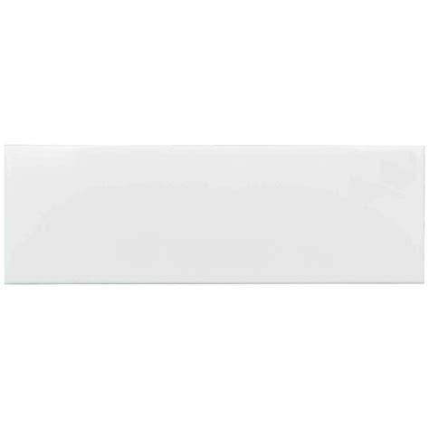 Wall Tile L: 100mm, W: 300mm, pack of 50 Gloss White | Mitre10