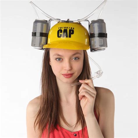 Thinking Cap Drinking Helmet | Gadgetsin