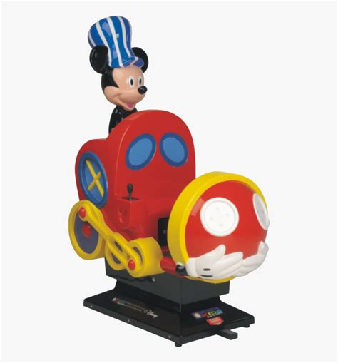 Mickey Mouse Kiddie Ride - Mickey Mouse Train Ride, HD Png Download - kindpng