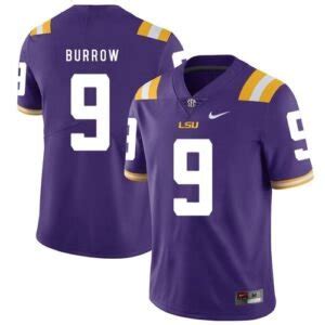 LSU Tigers Joe Burrow Jersey – US Sports Nation