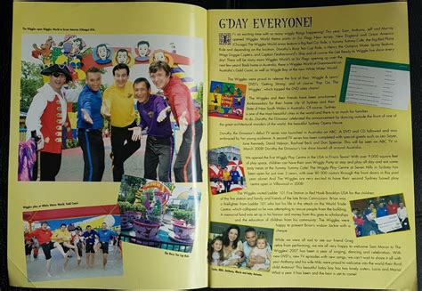 The Wiggles Pop Go the Wiggles Show 2008 Concert Program | Etsy