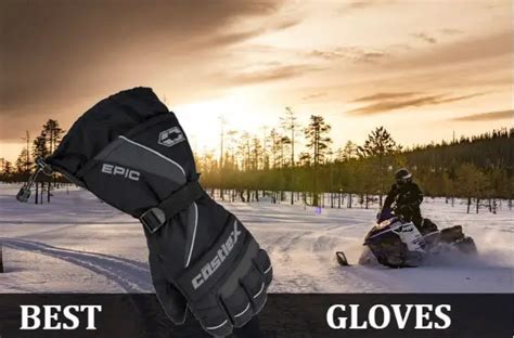 Best Snowmobile Gloves and How to Choose Them - First Snowmobile ...