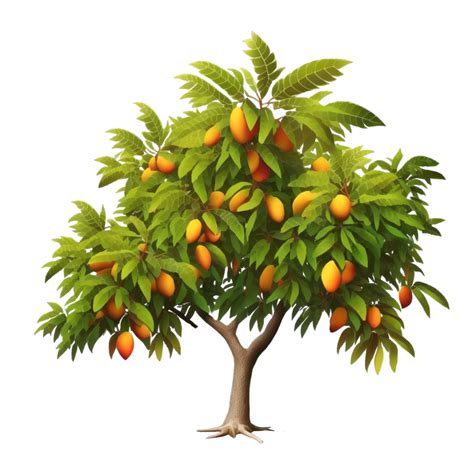 Nice Beautiful Mango Tree With Transparent Background 21731700 PNG