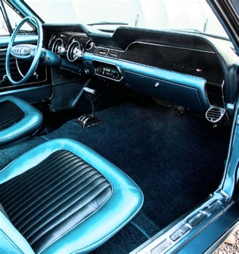 1968 Ford Mustang interior | Ford mustang interior, Mustang interior ...