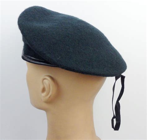 US ARMY GREEN BERET SPECIAL FORCES HAT & SFG GREEN BERET BADGE SIZE XL ...