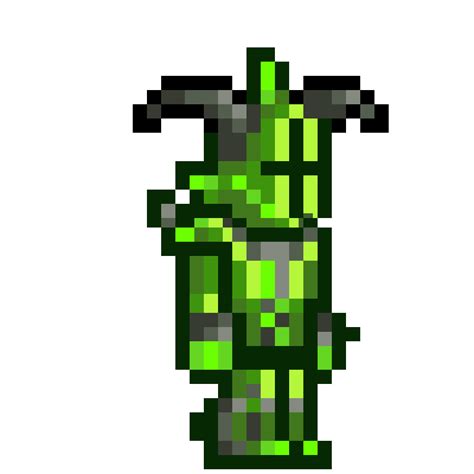 Pixilart - Chlorophyte Armor v.3 Terraria by Anonymous