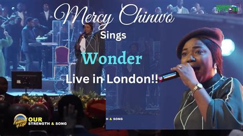 Mercy Chinwo Sings Wonder. Live in London - YouTube