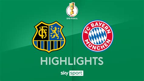 DFB-Pokal: 1. FC Saarbrücken - Bayern München - die Highlights ...