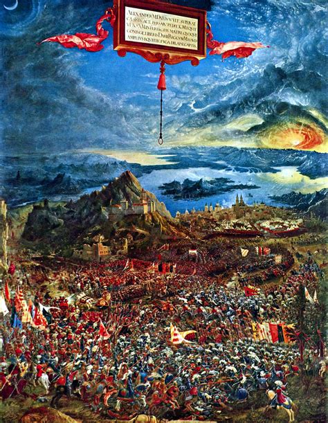 The battle of Issus, 1529 - Albrecht Altdorfer - WikiArt.org