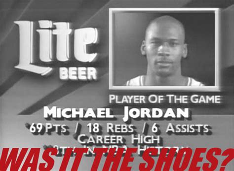 Michael Jordan Scores Career High 69 Points - SneakerNews.com