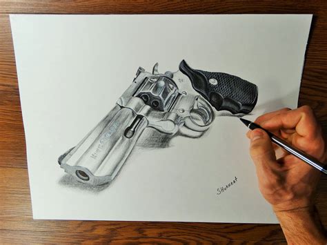 Gun Drawing In Pencil at GetDrawings | Free download