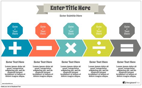 Free Math Infographic Templates With Numbers & Mathematics