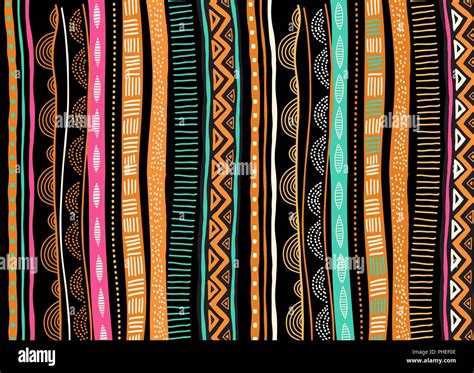 African background, flyer with tribal traditional grunge pattern. Concept design Stock Vector ...