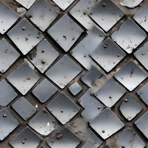 Premium AI Image | Diamond Plate Texture