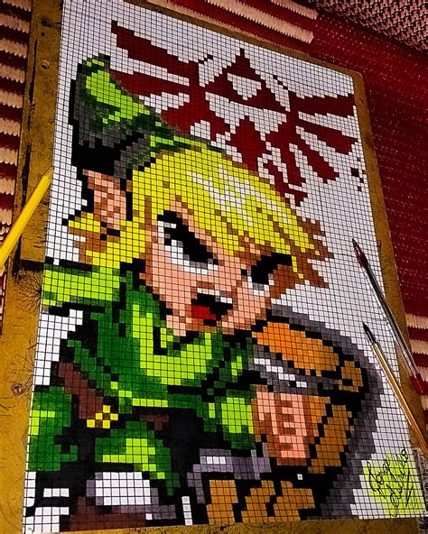 pixel Art - Link -- LEGEND OF ZELDA by JorgeDesenhos on DeviantArt