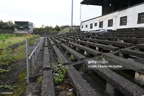 A general view of Casement Park on October 8, 2023 in Belfast,... News ...