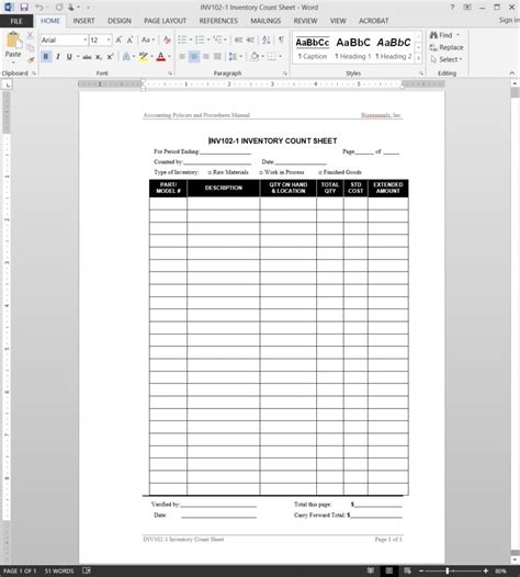 Excel Inventory Tracking Template — excelxo.com