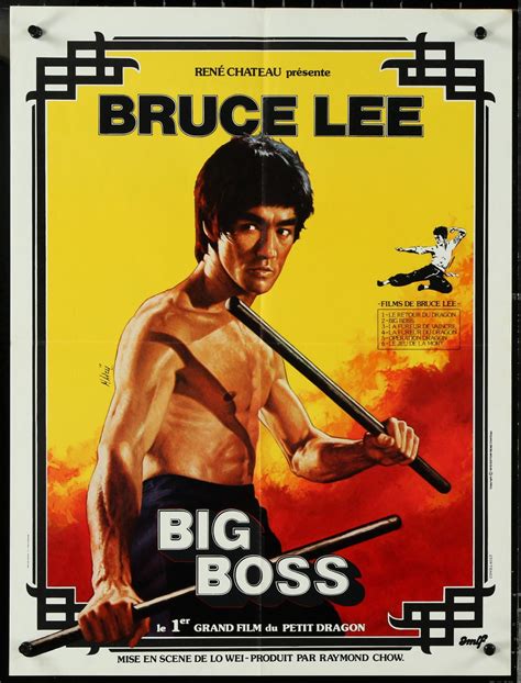 Bruce Lee, Big Boss, Original Vintage Poster - Authentic Vintage Posters