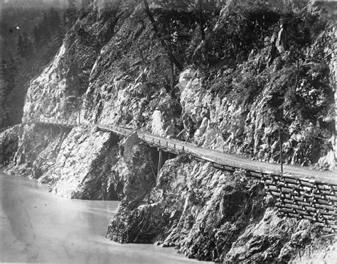 See the Construction of the Fraser Canyon Highway in Historic Photos ...