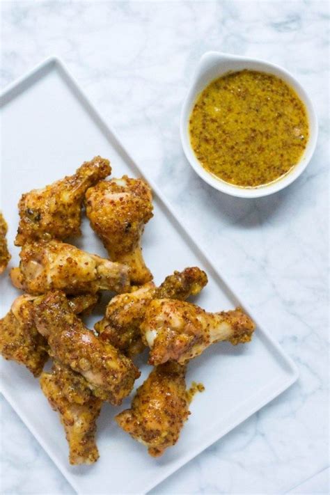 Baked Honey Mustard Wings