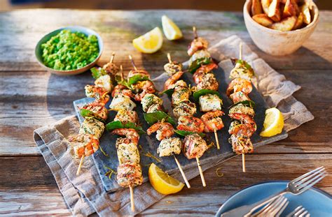 Herby Fish Skewers Recipe | BBQ Fish Recipe | Tesco Real Food